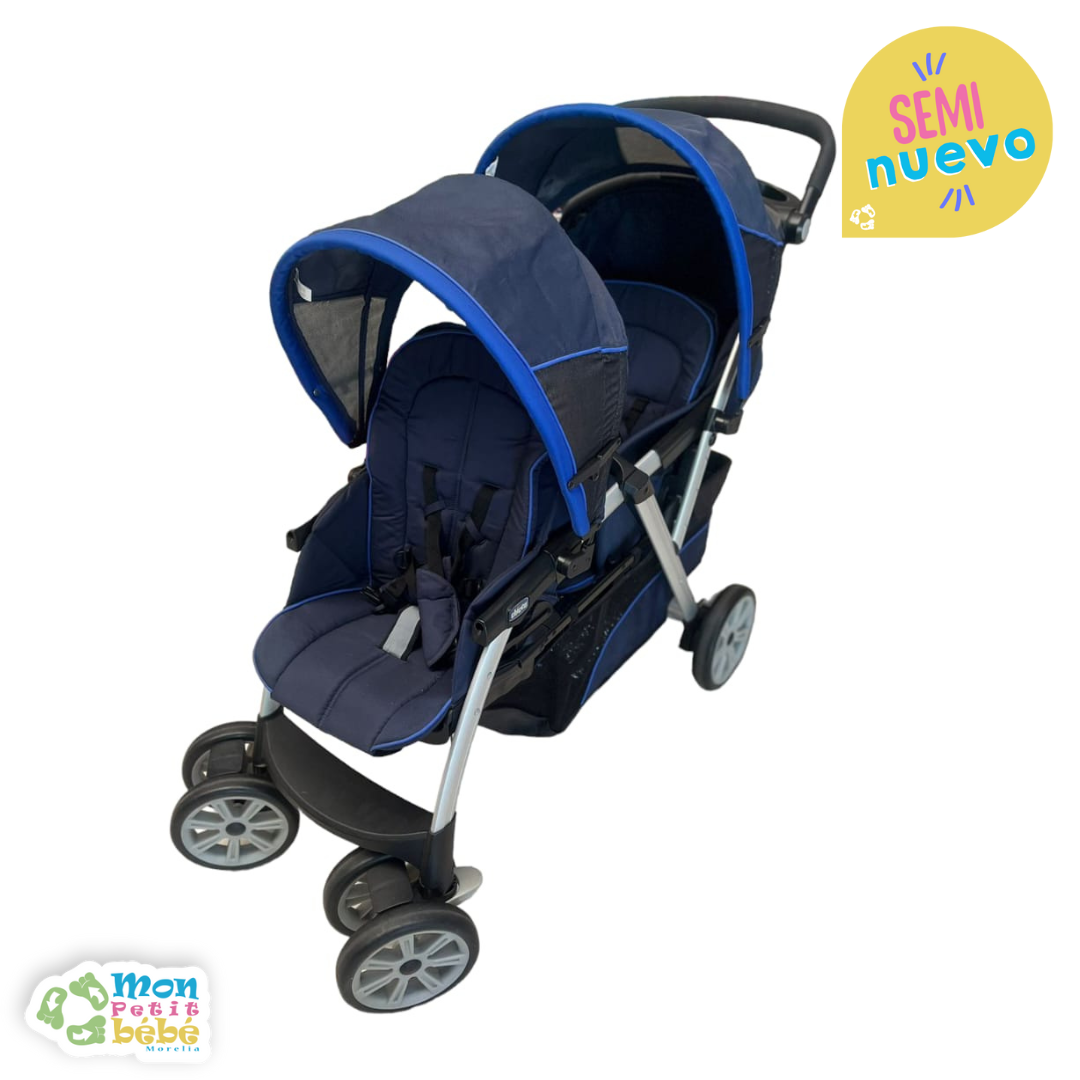Poussette Double Cortina Together de Chicco 